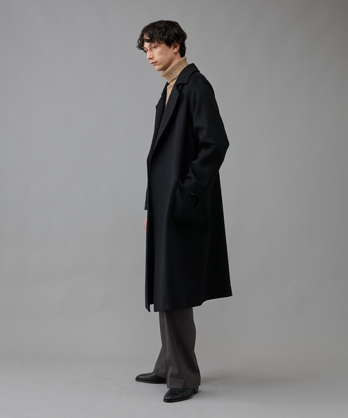 Lui's（ルイス） チェスターコート S ブラック メンズ : ZOZOTOWN