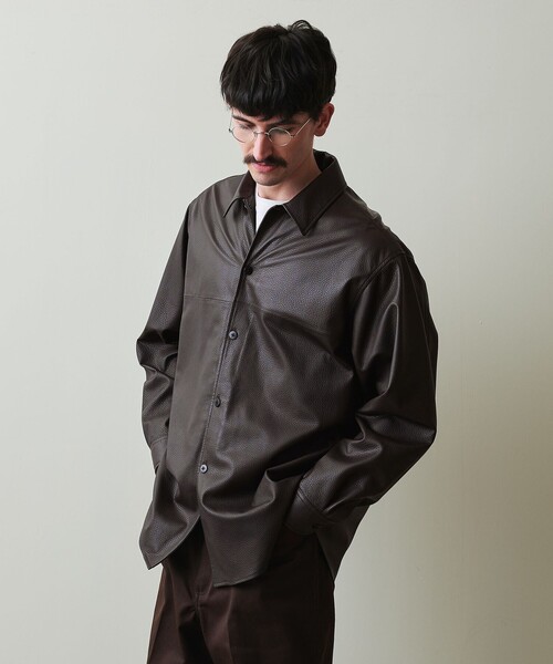 Steven Alan LOOSE FIT レーヨン オーバーサイズシャツ STEVEN ALAN シャツ 「Steven Alan」 ディアスキン レギュラー