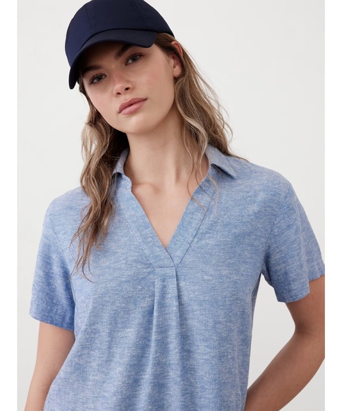 BANANA REPUBLIC ブラウス シャツ FACTORY STORE リネンブレンド