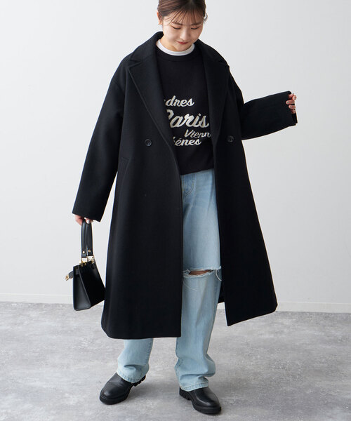 SLOBE IENA（スローブイエナ） チェスターコート 38 ベージュ