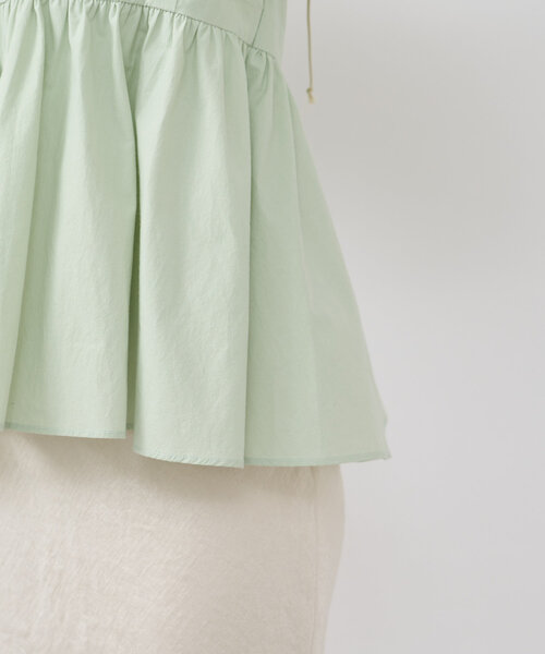 La boutique Bonbon ブラウス シャツ バルーンスリーブ
