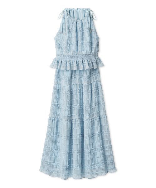 シフォンセットアップドレスs CELFORD ワンピース ギャザーシフォンセットアップ : ZOZOTOWN