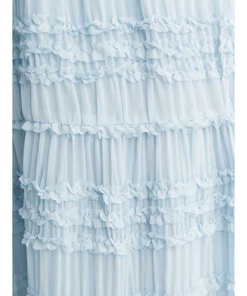 シフォン CELFORD ワンピース ギャザーシフォンセットアップ : ZOZOTOWN