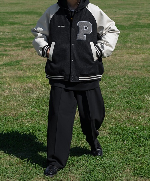 Perushu スタジャン LARGE ダークグリーン メンズ : ZOZOTOWN Yahoo!店