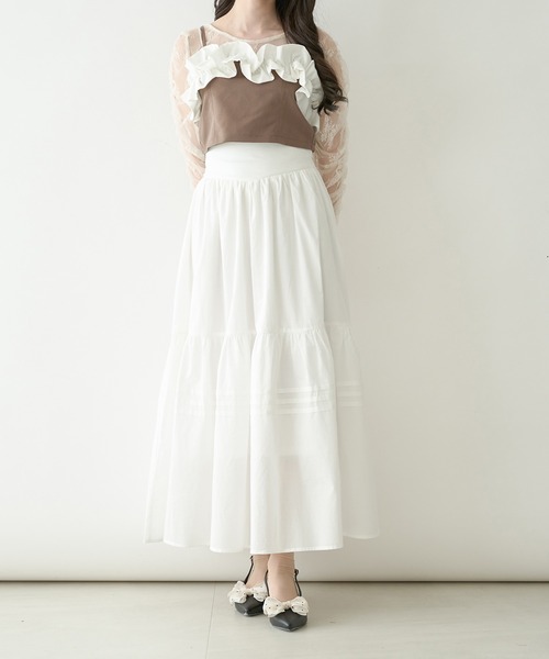 T. japan frill bustier 【新品】 frill bustier - T. japan｜official online shop