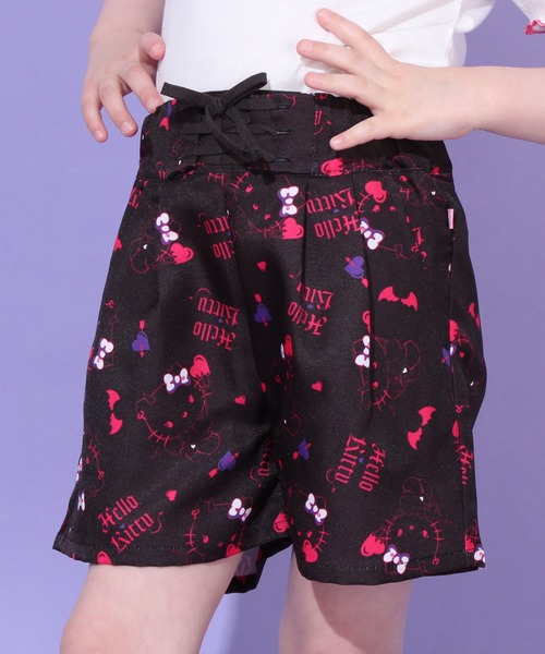 HYSTERIC GLAMOUR サンリオコラボ ショートパンツ BLACK柄 HYSTERIC