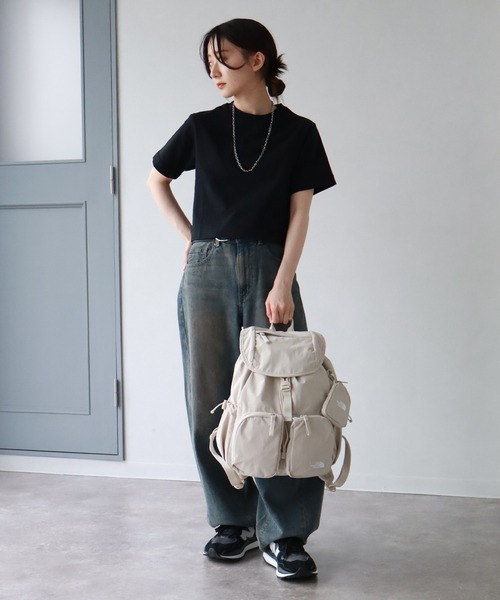 バックパック・リュック [The North Face] W'S BREEZE BACKPACK - GRAYISH_PINK セール】【THE NORTH FACE/ザノースフェイス】 W'S BREEZE