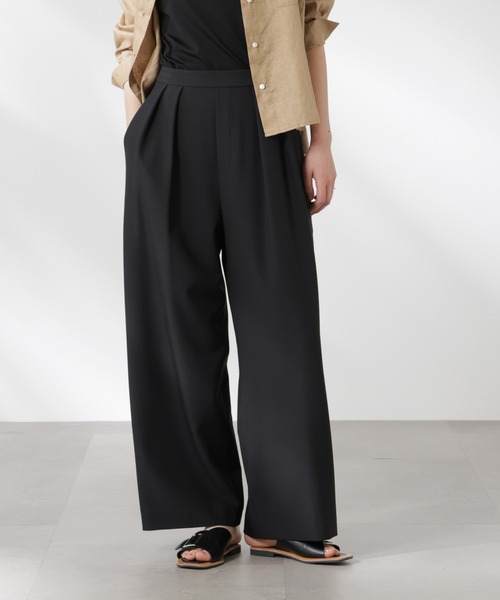 NANO universe（ナノ・ユニバース） パンツ 撥水UVストレッチタック