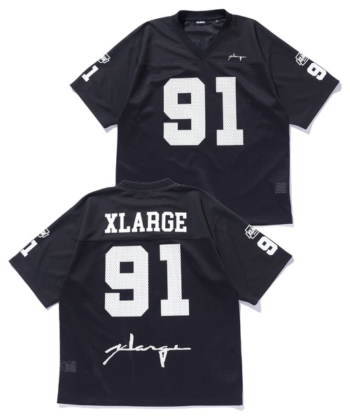 その他 football jersey XLARGE ジャージ DISTORTION FOOTBALL JERSEY メンズ レディース