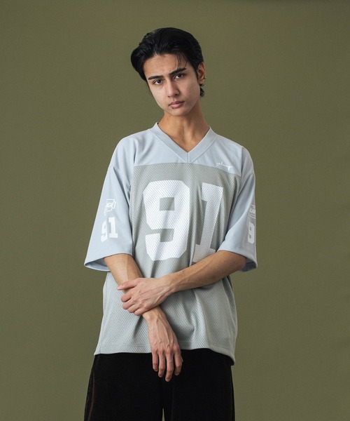 XLARGE ジャージ DISTORTION FOOTBALL JERSEY メンズ レディース