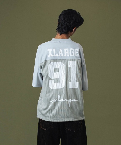 XLARGE（エクストラ ラージ） ジャージ DISTORTION FOOTBALL JERSEY