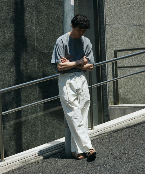 JOURNAL STANDARD カーゴパンツ コットン リネン ベルテッド