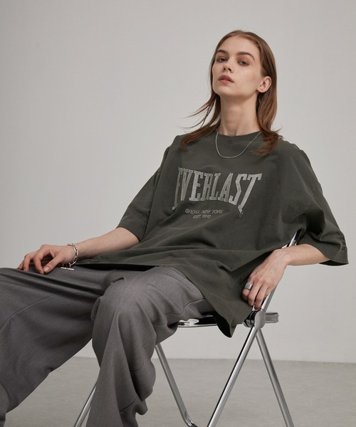 everlast エバーラスト　新品未使用 EVERLAST（エバーラスト） tシャツ 別注 ヴィンテージ ピグメント加工