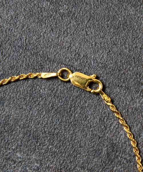 THEFT（セフト） ネックレス セフト / K18GP ROPE CHAIN NECKLACE