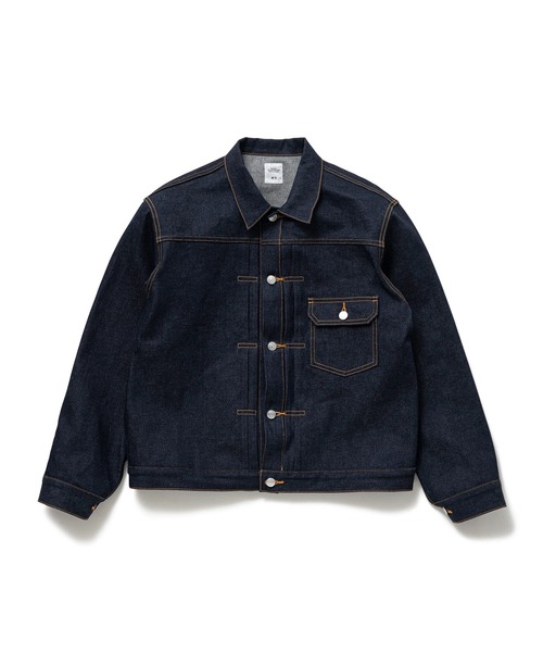 デニムジャケット gジャン RAW DENIM JACKET ”CASSIDY メンズ レディースの画像