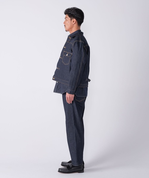 デニムジャケット gジャン RAW DENIM JACKET ”CASSIDY メンズ レディースの画像