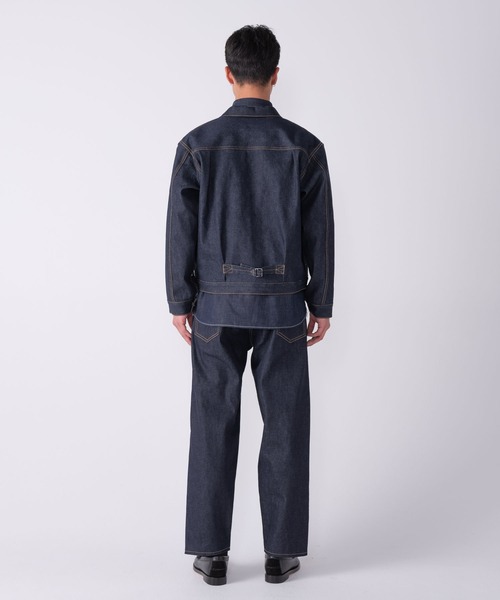 デニムジャケット gジャン RAW DENIM JACKET ”CASSIDY メンズ レディースの画像