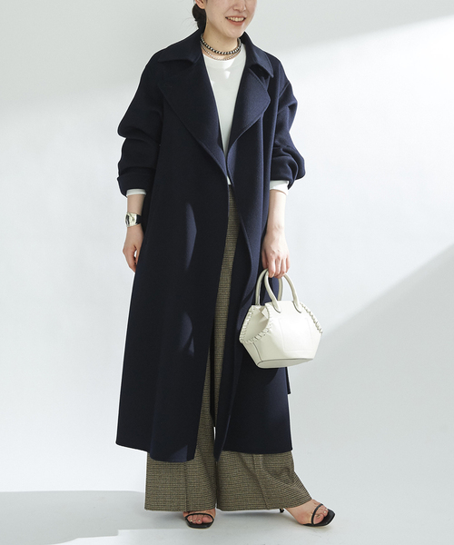 plage（プラージュ） コート 34 ネイビー レディース : ZOZOTOWN Yahoo