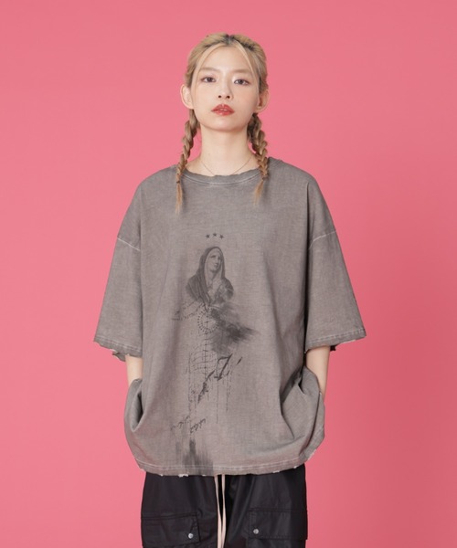 tシャツ DankeSchon/ダンケシェーン/BURN SST MARIA レディース メンズ