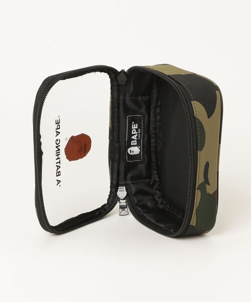 BAPEポーチ A BATHING APE ポーチ 1ST CAMO CLEAR POUCH メンズ レディース