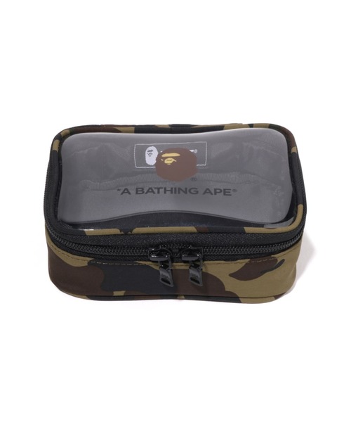 BAPEポーチ A BATHING APE ポーチ 1ST CAMO CLEAR POUCH メンズ レディース