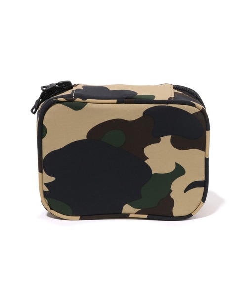 A BATHING APE ポーチ 1ST CAMO CLEAR POUCH メンズ レディース