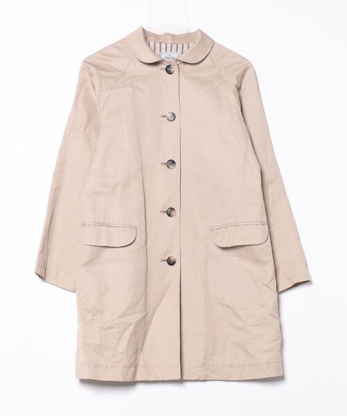 BEAMS ステンカラーコート Sサイズ ベージュ B：MING by BEAMS（ビーミング by ビームス） ステンカラーコート S