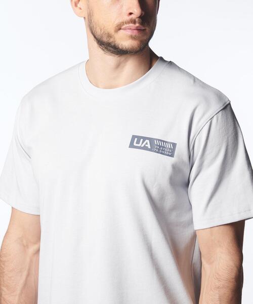 「UNDER ARMOUR」 半袖Tシャツ X-LARGE グレー メンズ