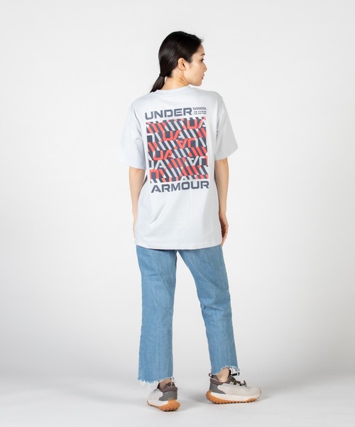 「UNDER ARMOUR」 半袖Tシャツ X-LARGE グレー メンズ