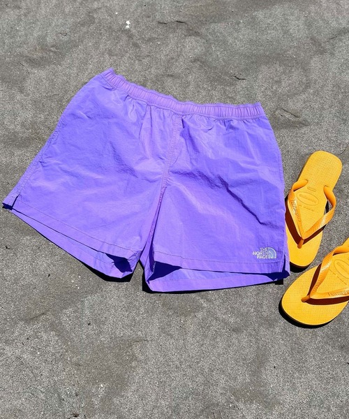 THE NORTH FACE 「THE FACE」 ショートパンツ L パープル メンズ