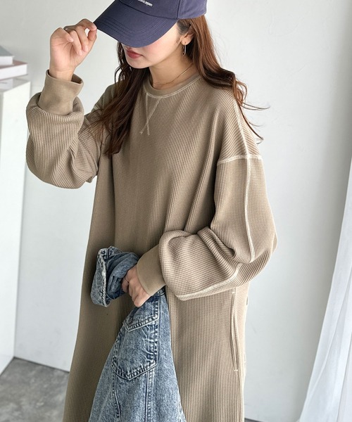 Java ワンピース 「予約受付中」「JaVaジャバコラボ」後姿が可愛い配色