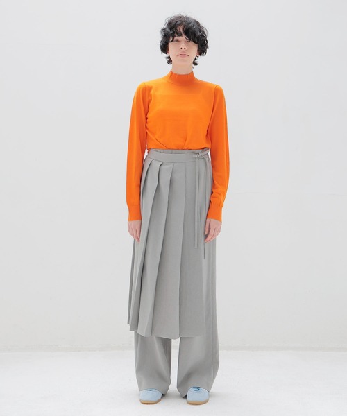 DRESSLAVE（ドレスレイブ） ニット セーター 18G soft sheer mockneck