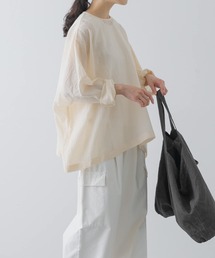 ブラウス シャツ ソフトローンシアーワイドプルオーバー レディース｜ZOZOTOWN Yahoo!店