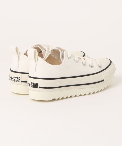 「CONVERSE」 ローカットスニーカー 24.5cm ブラック レディース