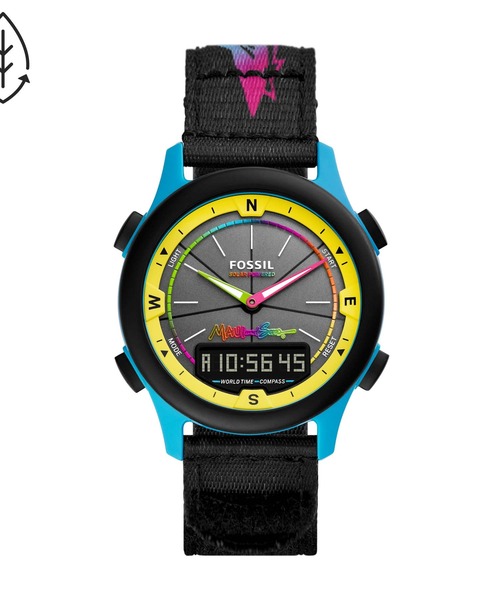 FOSSIL（フォッシル） デジタル腕時計 FREE ブラック メンズ