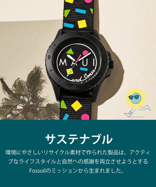 FOSSIL デジタル腕時計 JR 8853 ブランドファッション - FOSSIL デジタル腕時計 JR 8853