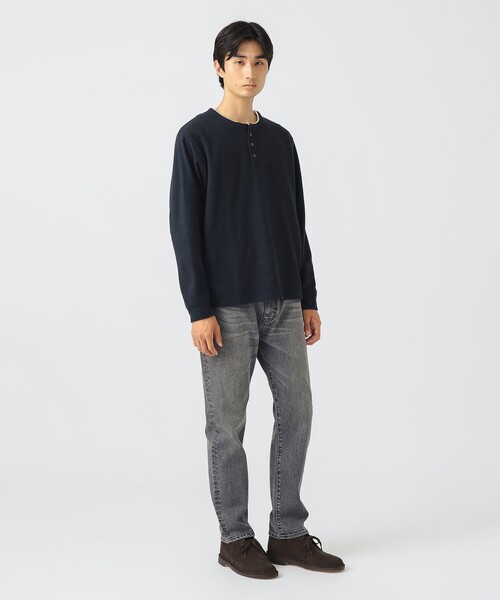 BEAMS HEART（ビームス ハート） ヘンリーネック tシャツ 「ユニ