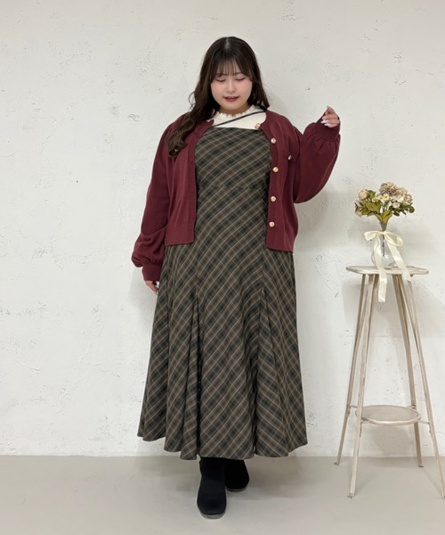 Louiosy（ルオシー） ワンピース 「大きいサイズ」イレヘムマーメイド