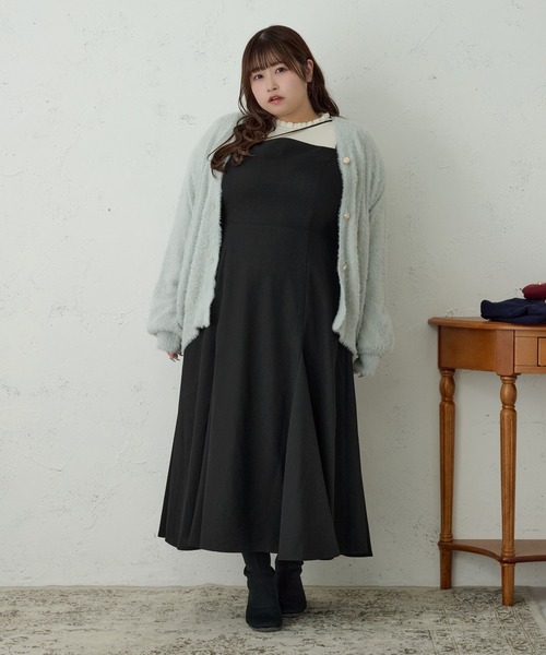 Louiosy（ルオシー） ワンピース 「大きいサイズ」イレヘムマーメイド