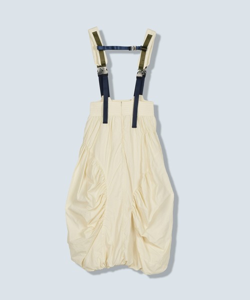 OMMO（オーエムエムオー） ワンピース MIX SHOULDER BALLOON OP