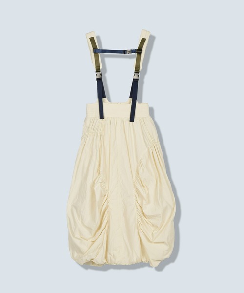 OMMO（オーエムエムオー） ワンピース MIX SHOULDER BALLOON OP