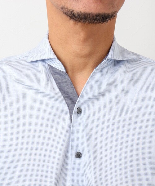 「Stutostein Nolley's」 半袖ポロシャツ M ブルー メンズ_画像9