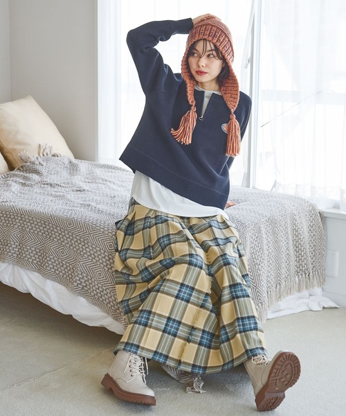 niko and…（ニコアンド） スカート アソートキルトスカート : ZOZOTOWN