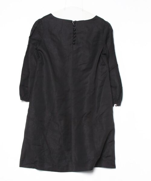 「LAPIS LUCE PER BEAMS」 長袖ワンピース 36 ブラック レディース_画像2