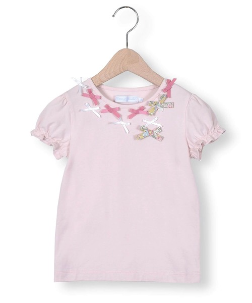 「Tartine et Chocolat」 「KIDS」半袖カットソー 100 ホワイト キッズ_画像2