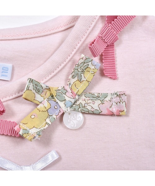 「Tartine et Chocolat」 「KIDS」半袖カットソー 100 ホワイト キッズ_画像7