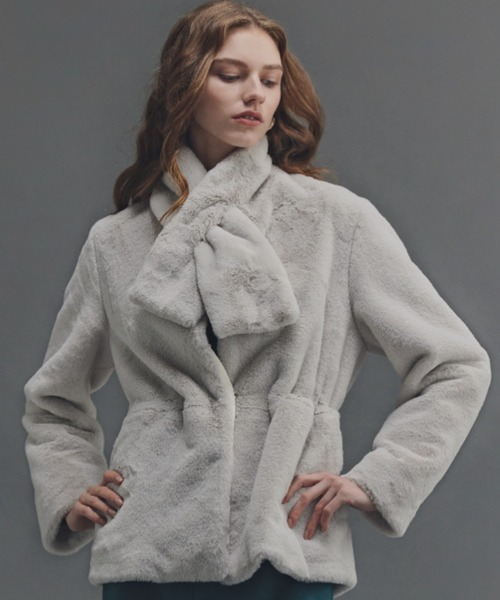 PINKY&DIANNE（ピンキー アンド ダイアン） ノーカラーコート コート