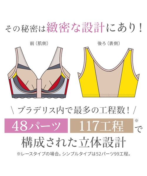 BRADELIS NewYork（ブラデリスニューヨーク） ブラジャー 細みえ