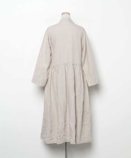 「nest Robe」 長袖ワンピース FREE ベージュ レディース_画像2