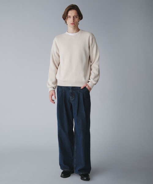 Regen Glanz セーター ニット milan ribs vneck knit/ミラノリブV